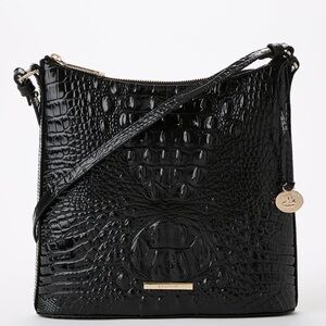 🌑 BRAHMIN 🌑 Katie Crossbody 🌑 Black Melbourne  🌑 EUC 🌑